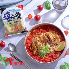 [SAPPORO ICHIBAN] Shio Ramen, Salt Flavor (5 pouches)