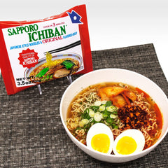 [SAPPORO ICHIBAN] Original Soy Sauce Flavor - 1 BOX (30 pouches)