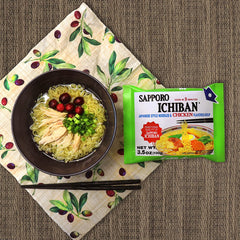 [SAPPORO ICHIBAN] Chicken Flavor Ramen  - 1 BOX (24 pouches)